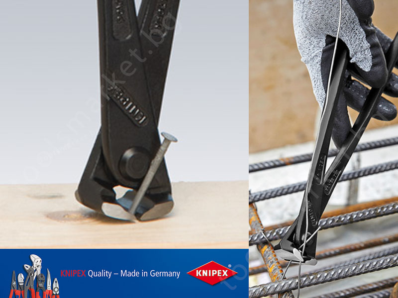 арматурни клещи Knipex 99 10 250 за връзване на арматура, усилени